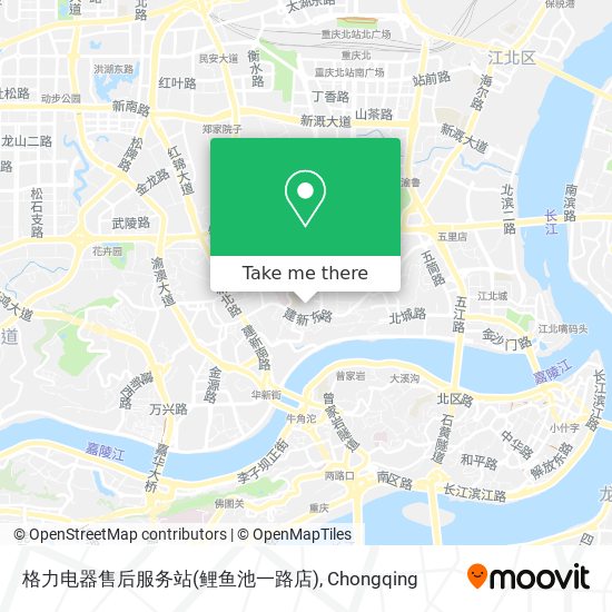 格力电器售后服务站(鲤鱼池一路店) map