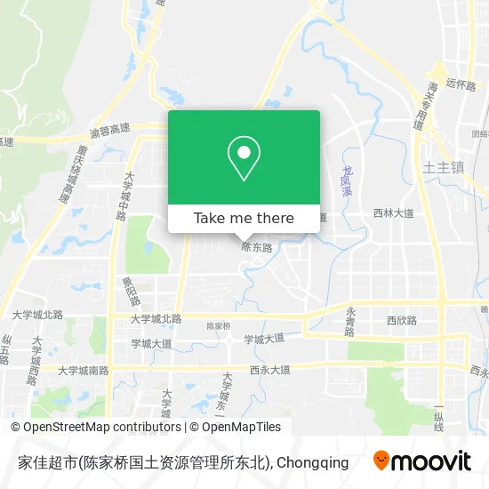 家佳超市(陈家桥国土资源管理所东北) map
