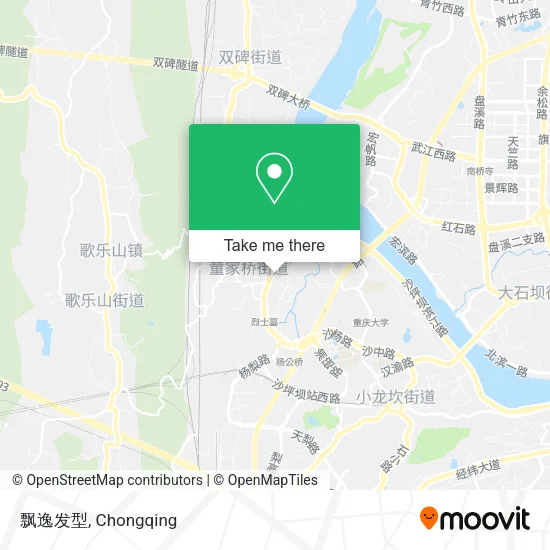 飘逸发型 map