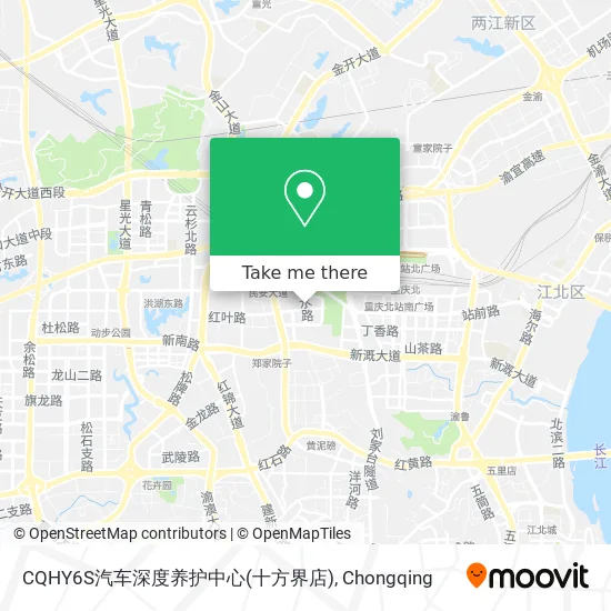 CQHY6S汽车深度养护中心(十方界店) map