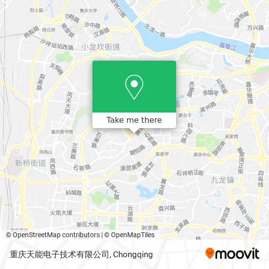重庆天能电子技术有限公司 map