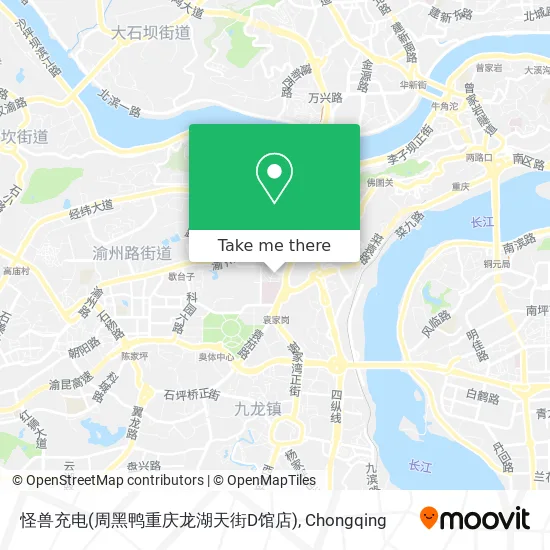 怪兽充电(周黑鸭重庆龙湖天街D馆店) map