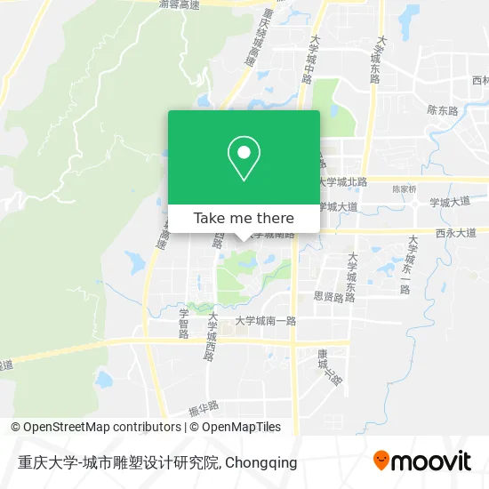 重庆大学-城市雕塑设计研究院 map