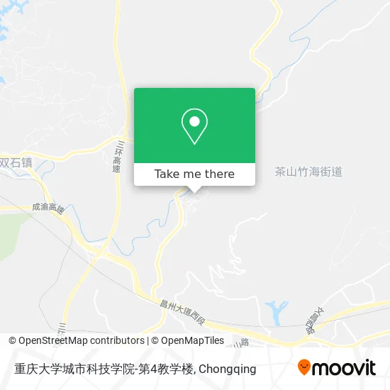 重庆大学城市科技学院-第4教学楼 map