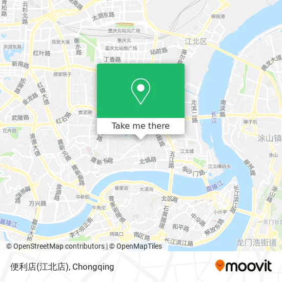 便利店(江北店) map