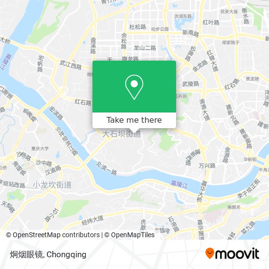 炯烟眼镜 map