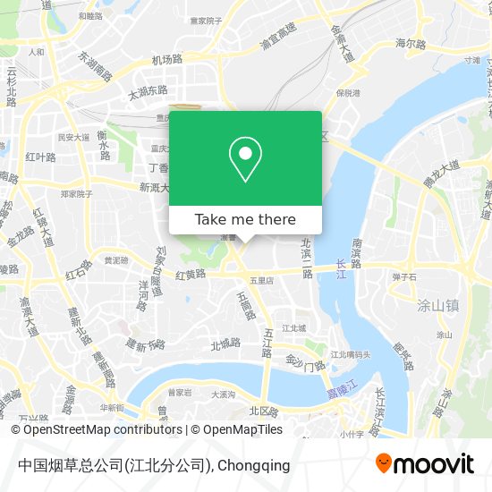 中国烟草总公司(江北分公司) map