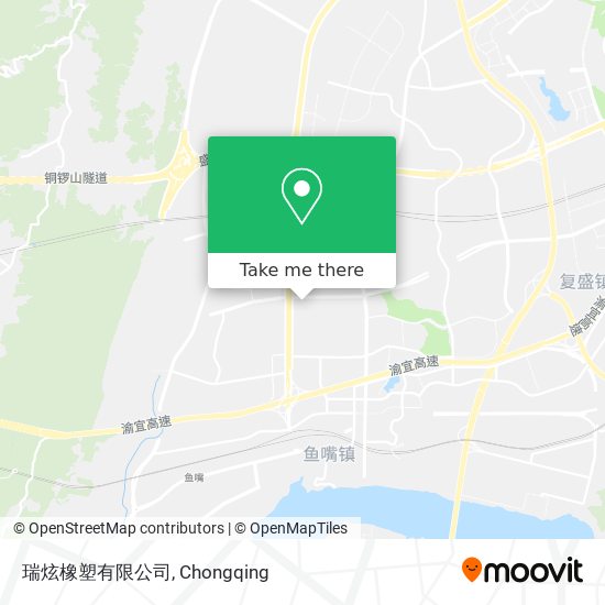 瑞炫橡塑有限公司 map