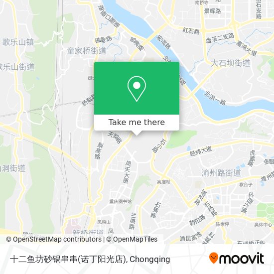 十二鱼坊砂锅串串(诺丁阳光店) map
