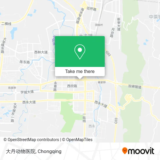 大丹动物医院 map