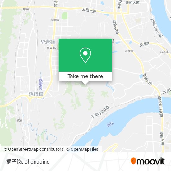 桐子岗 map