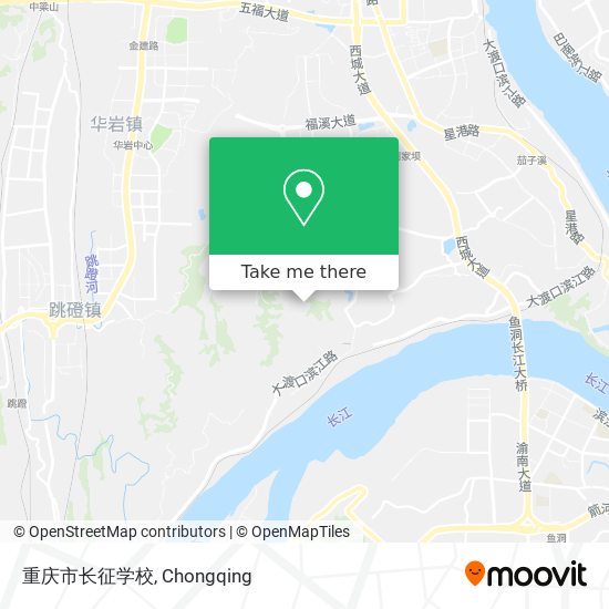 重庆市长征学校 map