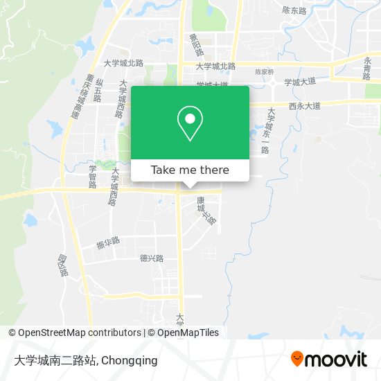 大学城南二路站 map