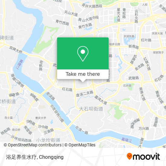 浴足养生水疗 map