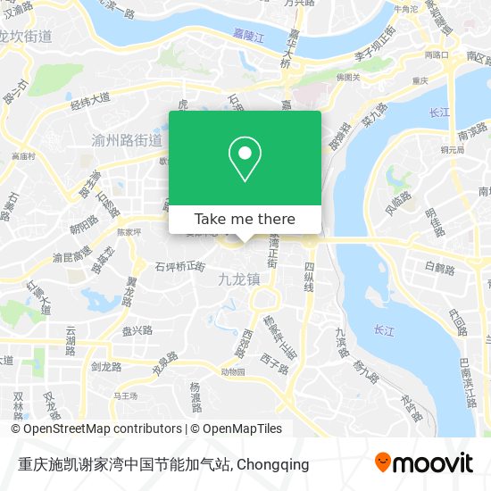 重庆施凯谢家湾中国节能加气站 map