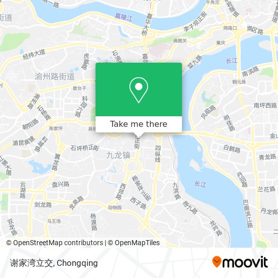 谢家湾立交 map