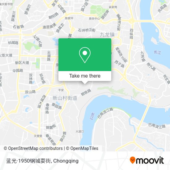 蓝光·1950钢城耍街 map
