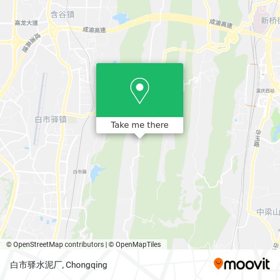 白市驿水泥厂 map