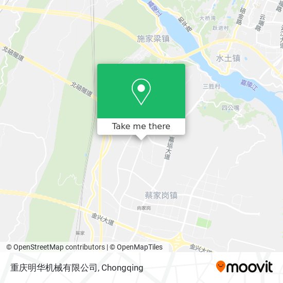 重庆明华机械有限公司 map