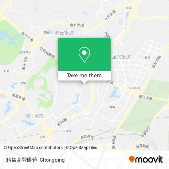 精益高登眼镜 map