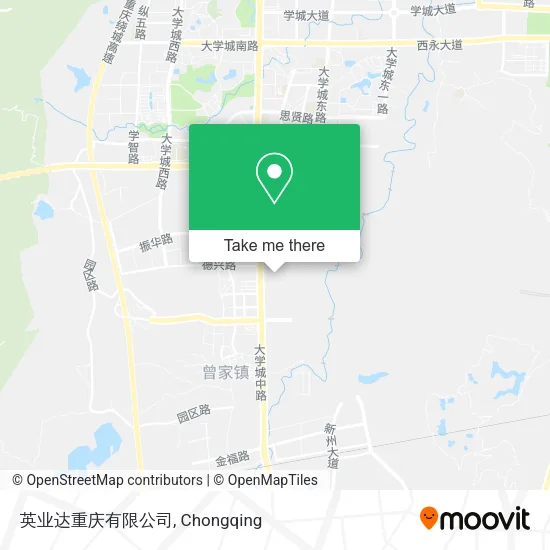 英业达重庆有限公司 map
