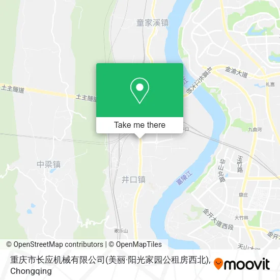 重庆市长应机械有限公司(美丽·阳光家园公租房西北) map