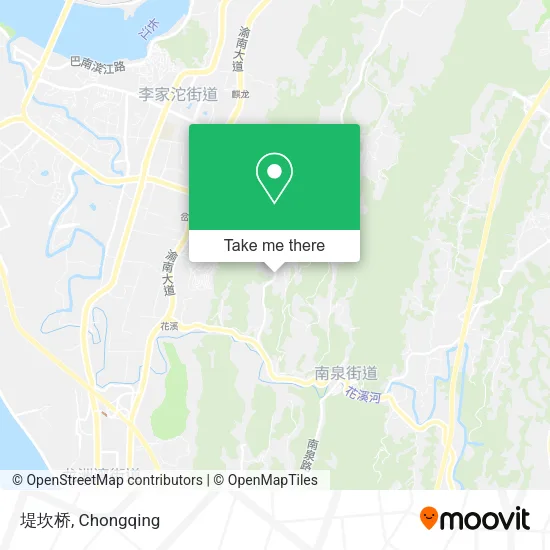 堤坎桥 map