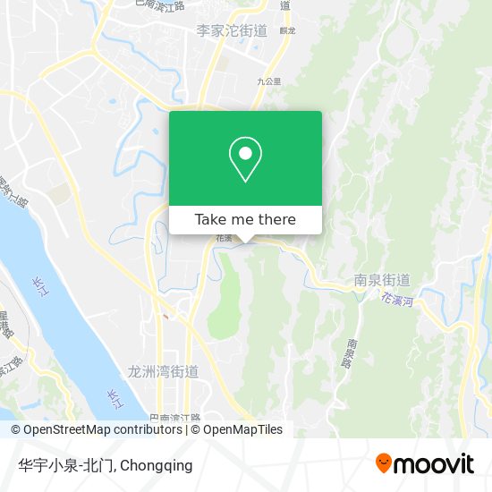 华宇小泉-北门 map