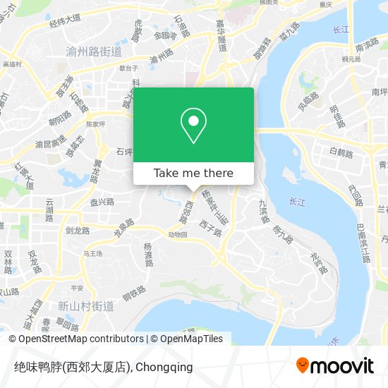 绝味鸭脖(西郊大厦店) map