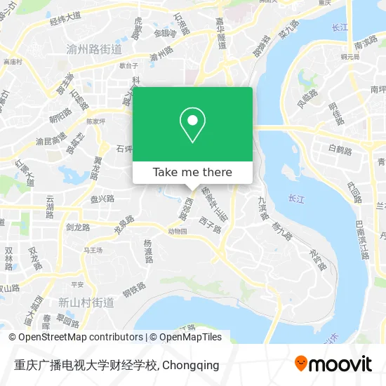 重庆广播电视大学财经学校 map