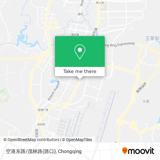 空港东路/茂林路(路口) map