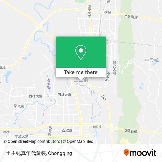 土主纯真年代童装 map