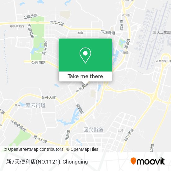 新7天便利店(NO.1121) map