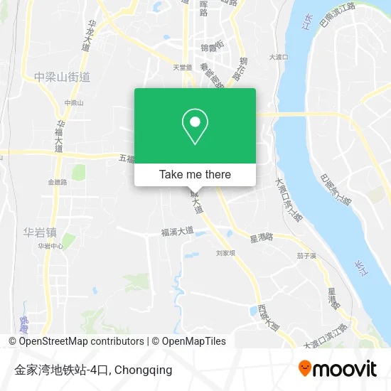 金家湾地铁站-4口 map