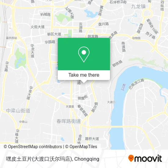 嘿皮土豆片(大渡口沃尔玛店) map