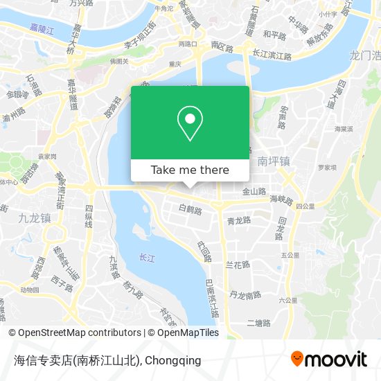 海信专卖店(南桥江山北) map