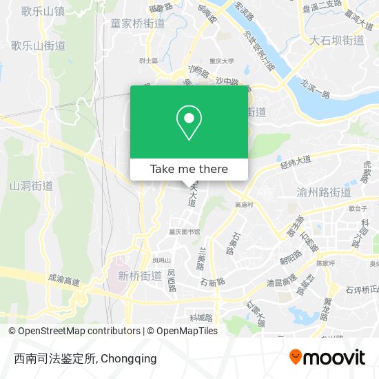 西南司法鉴定所 map