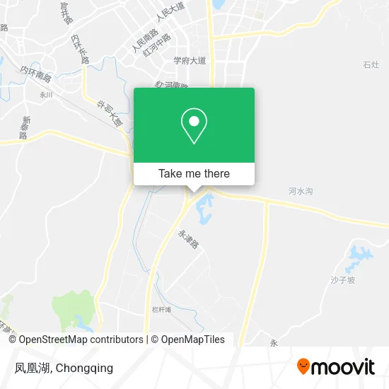 凤凰湖 map