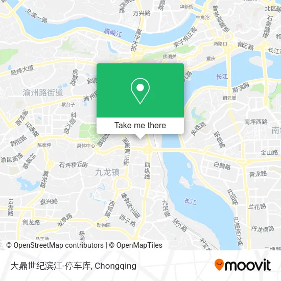 大鼎世纪滨江-停车库 map