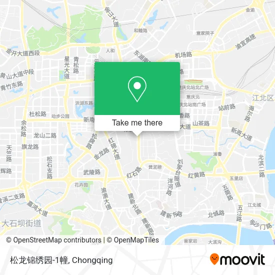 松龙锦绣园-1幢 map