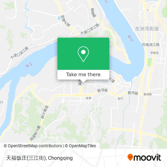 天福饭庄(三江街) map