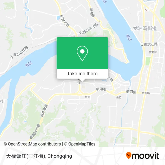 天福饭庄(三江街) map