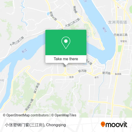 小张塑钢门窗(三江街) map