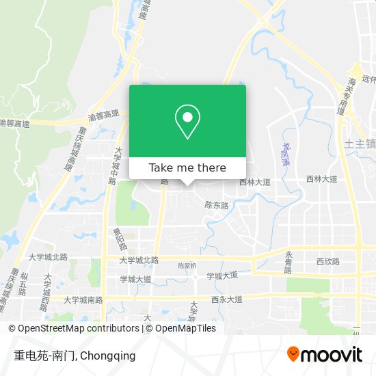 重电苑-南门 map