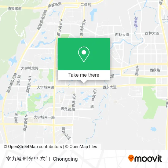 富力城·时光里-东门 map