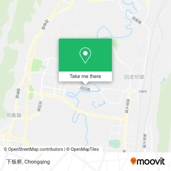 下板桥 map