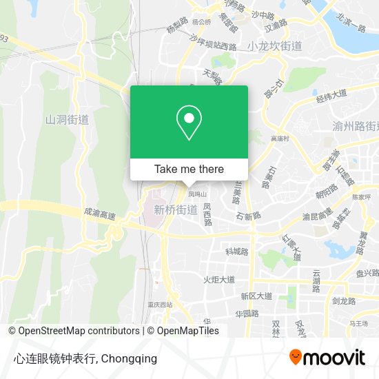 心连眼镜钟表行 map