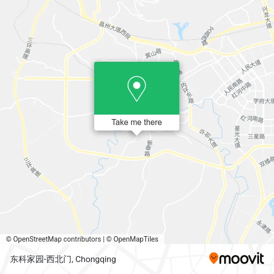 东科家园-西北门 map