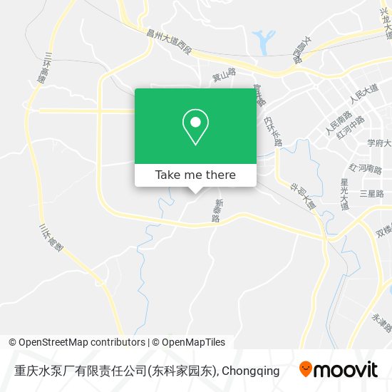 重庆水泵厂有限责任公司(东科家园东) map