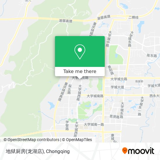 地狱厨房(龙湖店) map